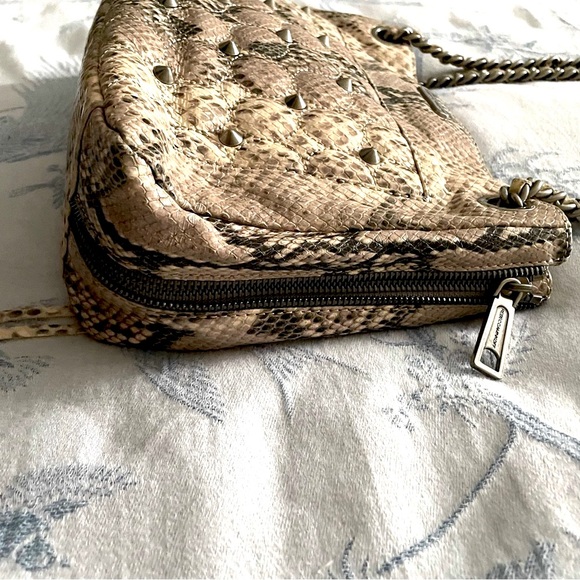 Rebecca Minkoff | Snakeskin Swing Shoulder / Crossbody Bag - Picture 8 of 10